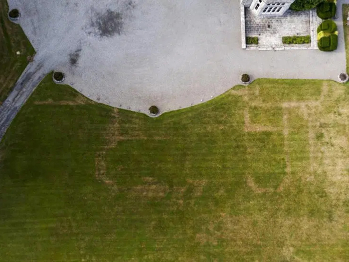 Lisnavagh House, Carlow 09 - Aerial (2018)